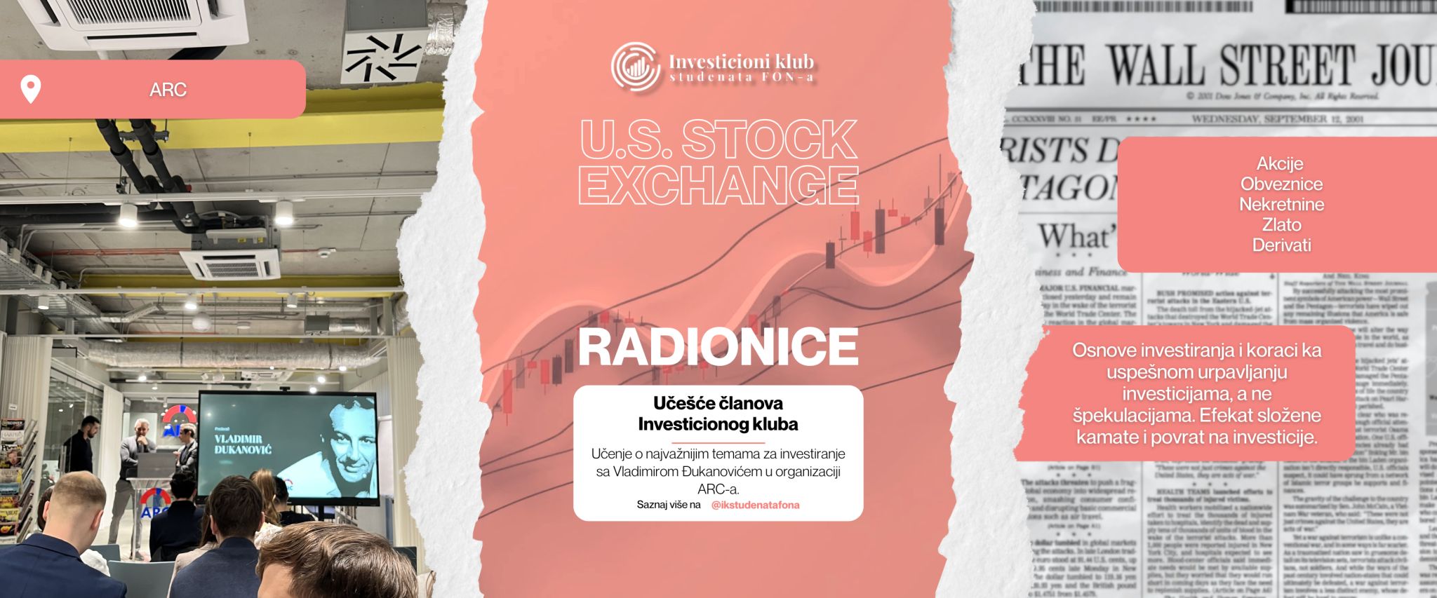 Radionica o američkoj berzi sa Vladimirom Đukanovićem na ARC-u